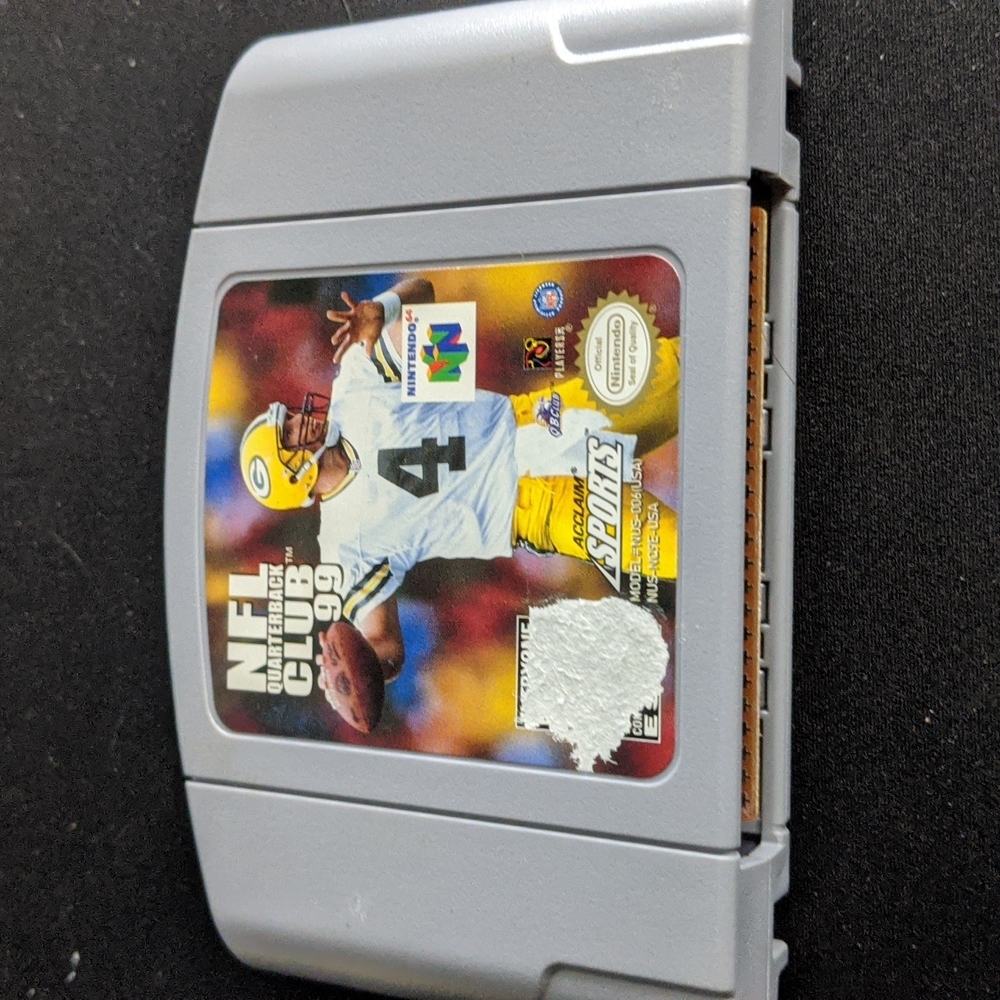 NFL Quarterback Club 99 authentic cart N64